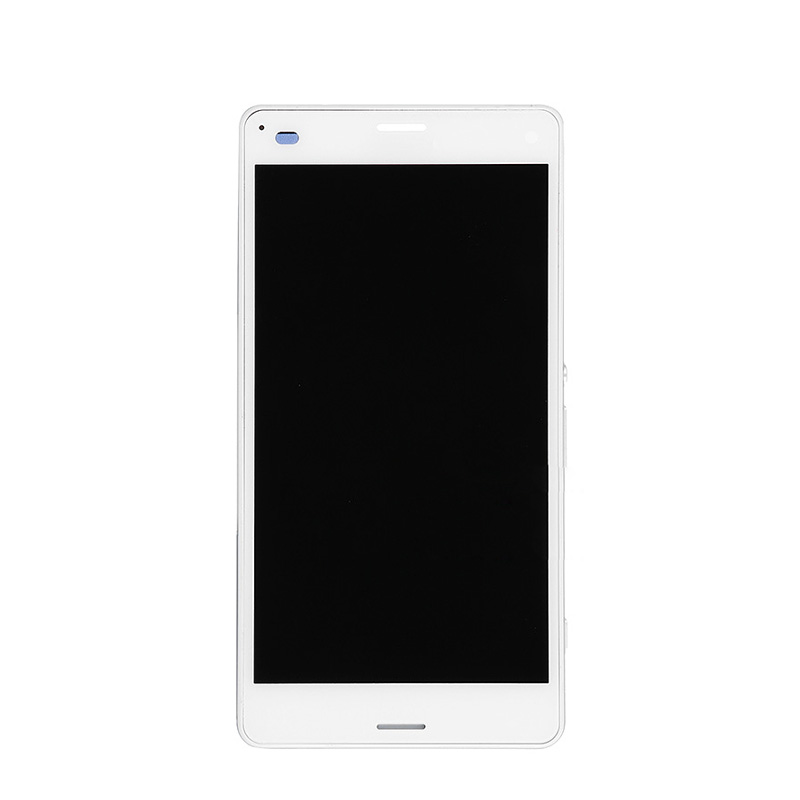 Lcd Pantalla Para Sony Xperia Z3 Compact Con Marco Blanco